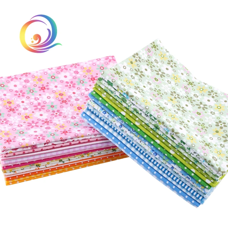 28 шт./лот простая тонкая хлопковая ткань пэчворк для сделай сам квилтинг шитье