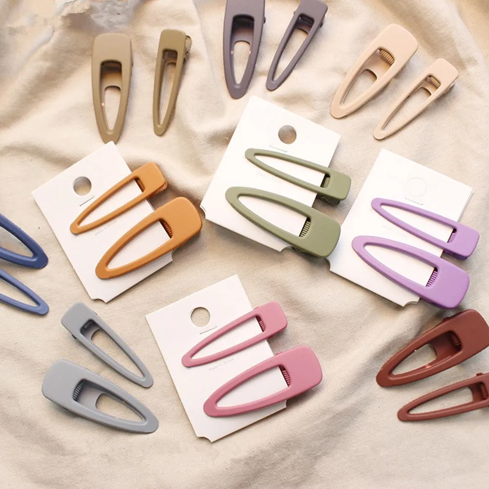 2 шт./компл. Корейские шпильки с эффектом потертости шпилька для волос BB девушек