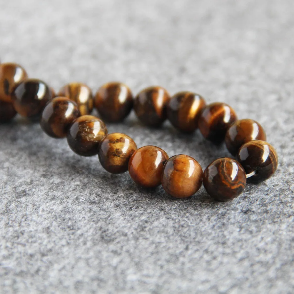 Новинка 10 мм тигр глаз камень Бусины желтый тигровый свободные DIY бусины 15 дюймов