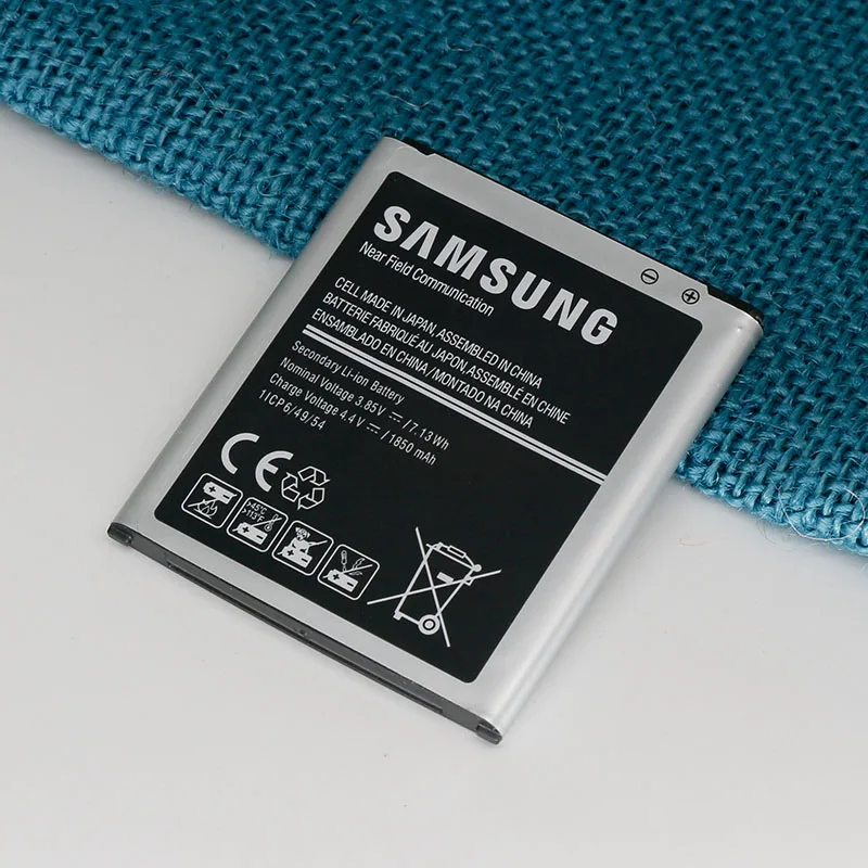 Оригинальный samsung Galaxy J1 (2015) Замена батареи J100 J100F J100H J100FN 4G 1850mAh EB BJ100BBE Аккумуляторы