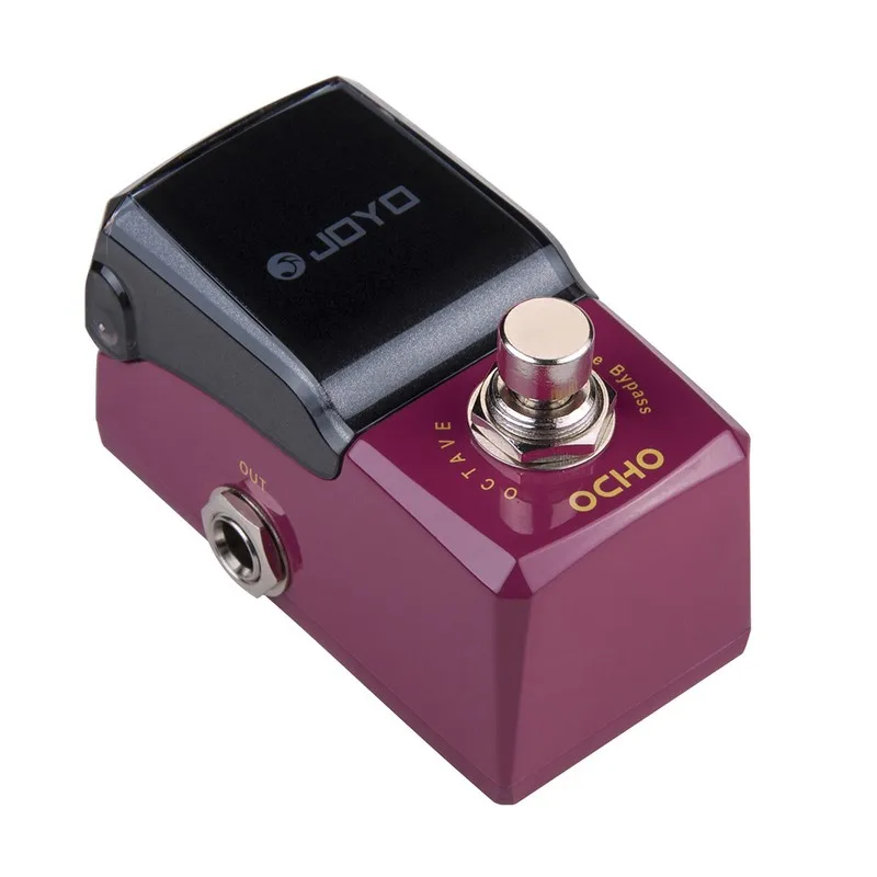 JOYO JF-330 OCHO Octave Effect гитарная педаль True Bypass дизайн фиолетовый Электрический аксессуар для гитары мини Stompbox педаль de guitar ra