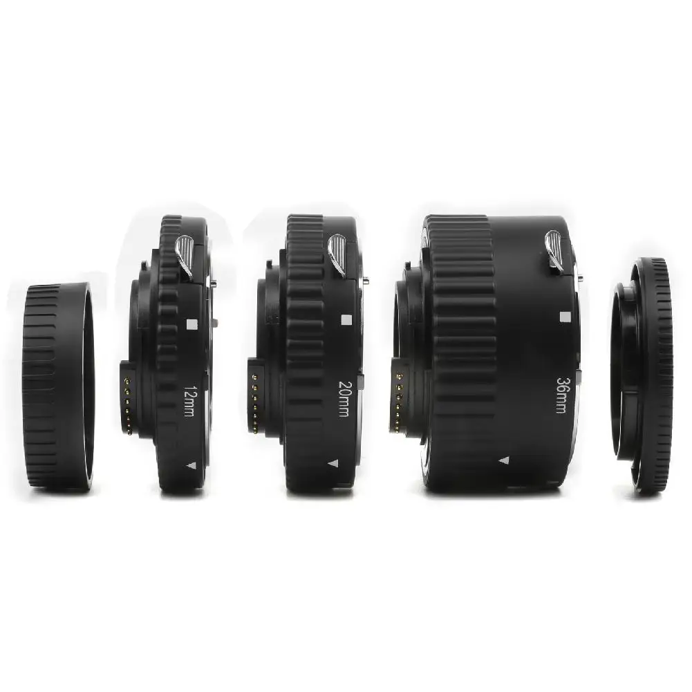 12mm 20mm 36mm Manual Focus N-AF Macro Extension Tube Set Mount for Nikon D3200 D7100 D5100 D5500 D5200 Digital SLR Camera r25