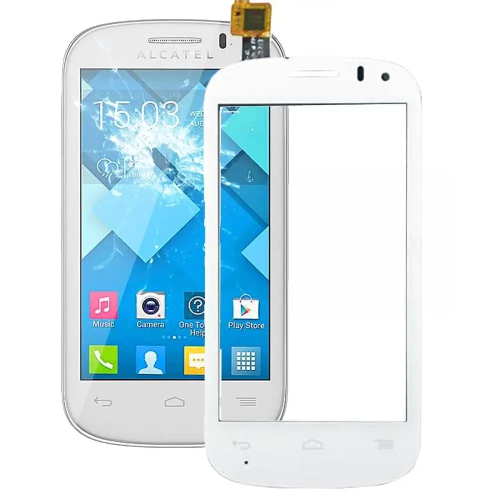 Сенсорная панель для Alcatel One Touch POP C3/1 сенсорный экран дигитайзер сенсорная линза