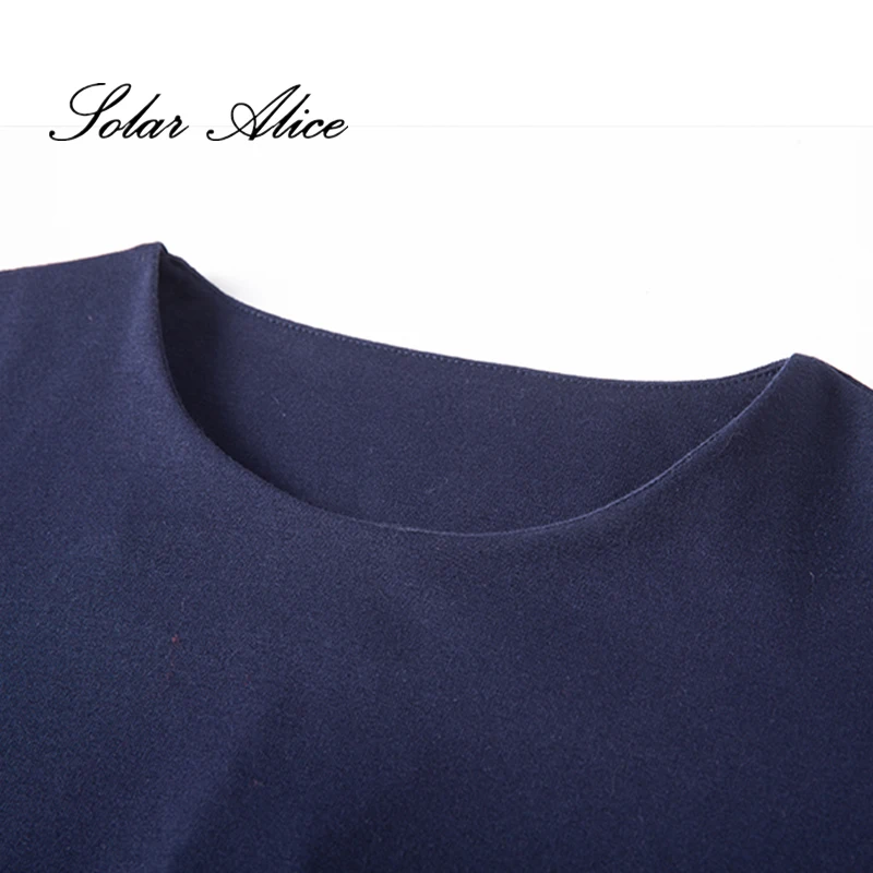 Солнечный Alice Бесплатная доставка Осень Повседневное сращены трикотажные Для