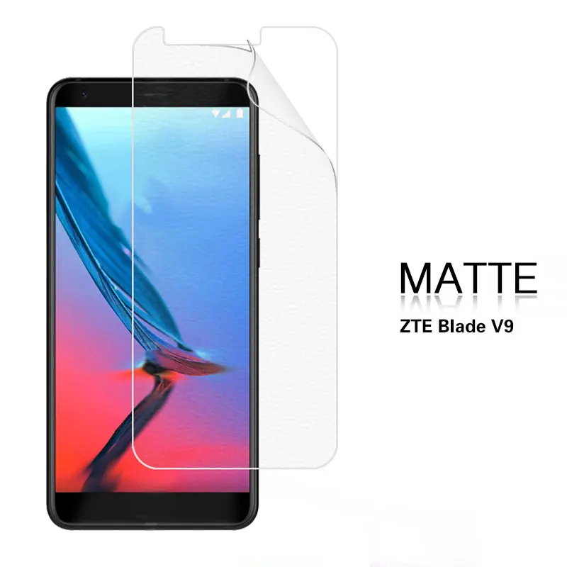 Передняя ЖК HD прозрачный глянцевый пленка для ZTE Blade V6 V8 mini PRO V9 V7 Lite матовая с