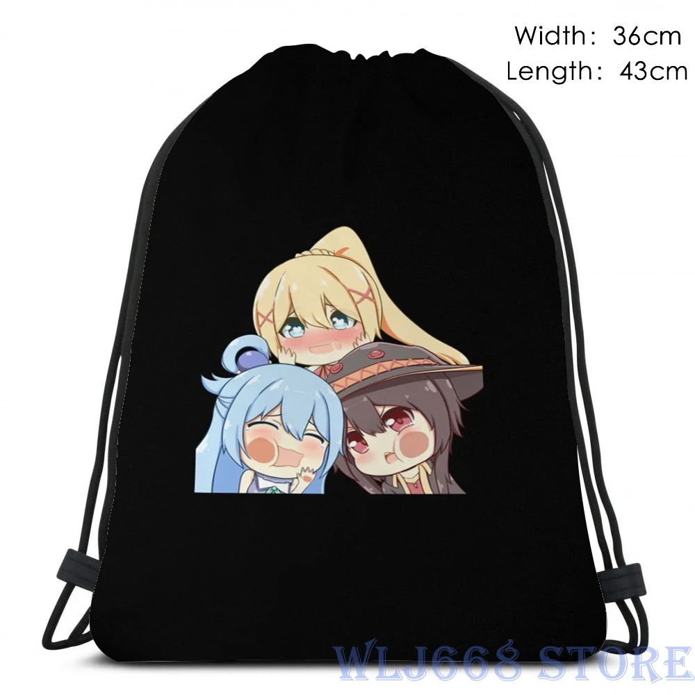 Забавные женские сумки через плечо Konosuba с графическим принтом! Водный мегумин