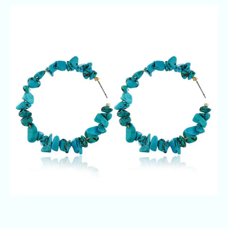 Модные коралловые красные серьги с натуральным камнем женские ручной работы