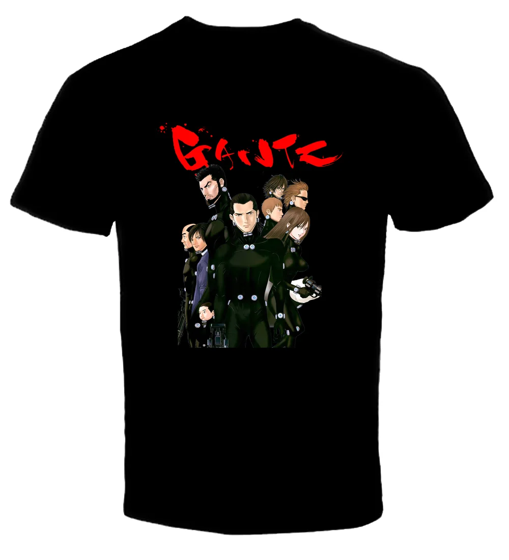 GANTZ Anime 2 New T Shirt Cool Casual pride t shirt men Unisex Fashion tshirt Loose Size top ajax 2018 funny shirts | Мужская одежда