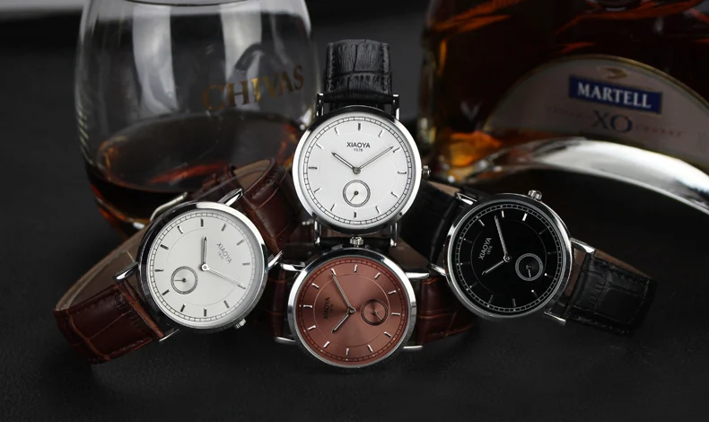 Мужские часы от ведущих роскошных брендов XIAOYA Montre Homme из нержавеющей стали
