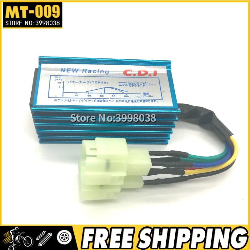 Высокопроизводительный скутер CDI GY6 Мопед 50cc 125cc Box AC 6 контактный гоночный 139QMB 152QMI