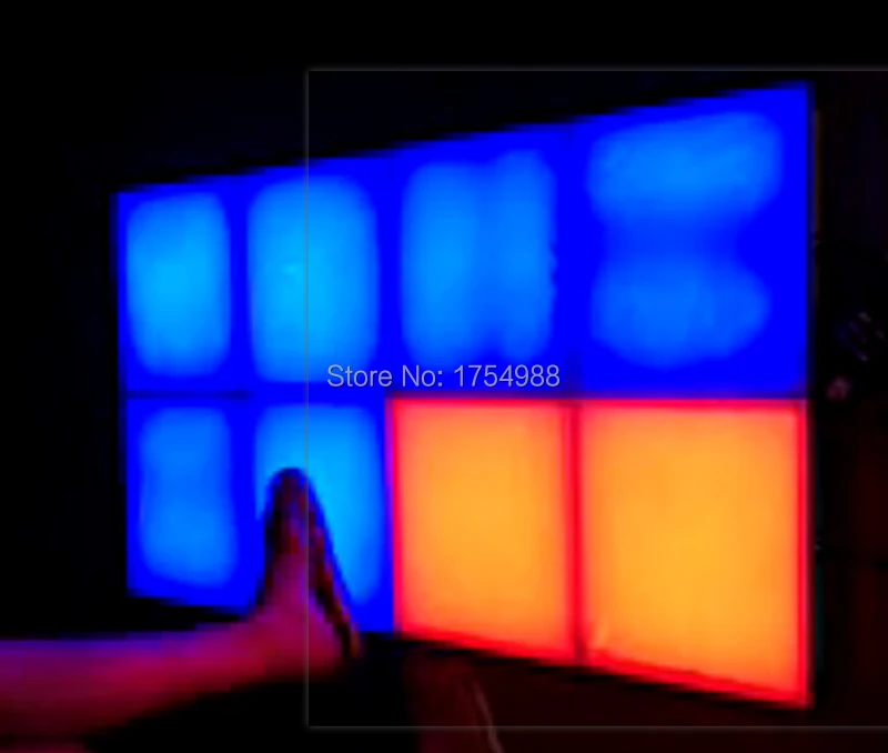 4 шт. светящийся пол реквизит бутафория минное поле номер выход камерный