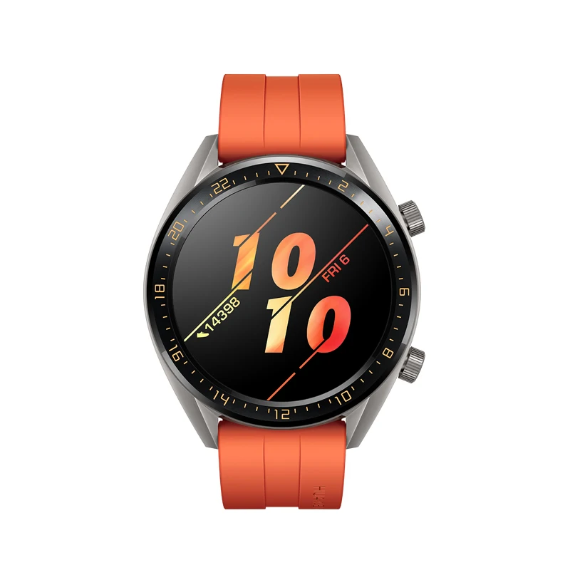 Смарт часы Huawei Watch GT с поддержкой GPS NFC Время работы батареи 14 дней водостойкость 5