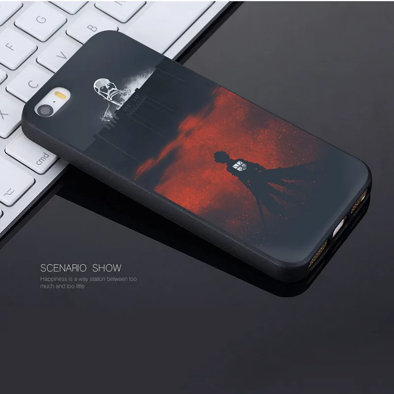 Чехол для телефона с рисунком из аниме японский атака на Титанов iphone 12 11 Pro 8 7 6 6S Plus