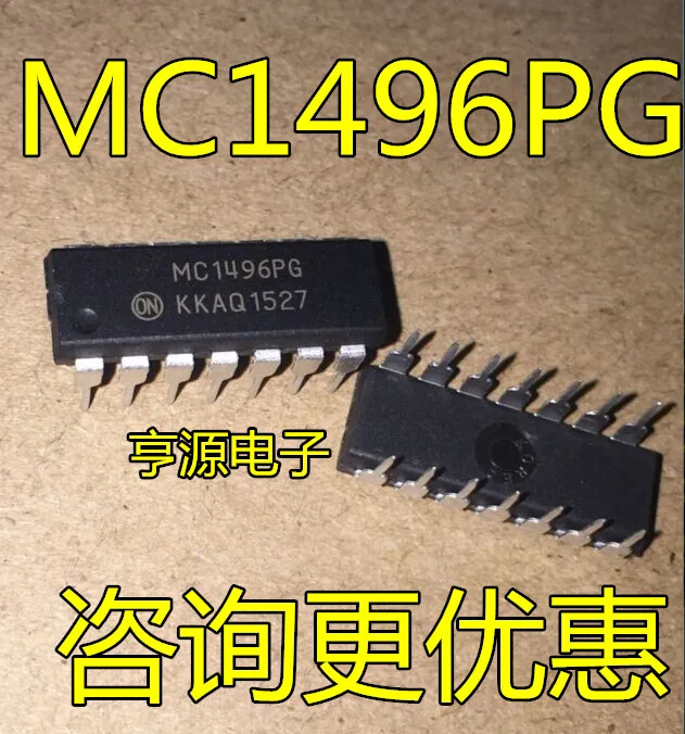 Новый MC1496 MC1496P MC1496PG вертикальный DIP14 сбалансированные модемы|Реле| |