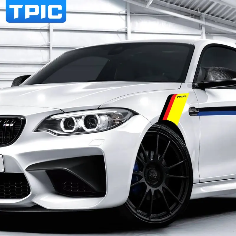 Наклейки и наклейки на Автомобильные Боковые крылья для bmw e90 e60 f30 f10 f07 f34 x1 x3 x4 x5 e70