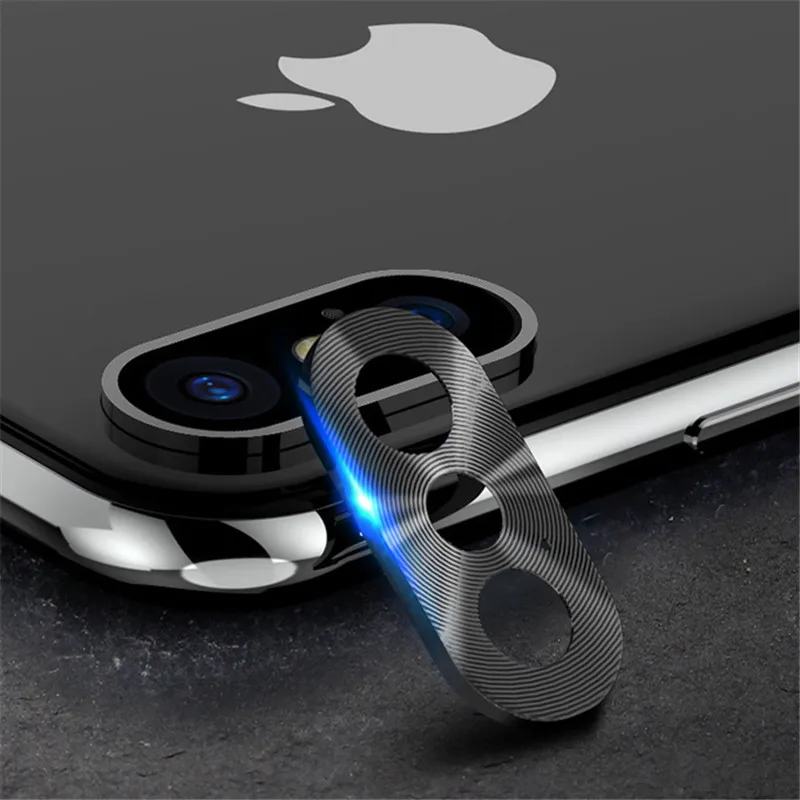 Роскошный защитный чехол для камеры защита от царапин iphoneXS XSMAX металлическая