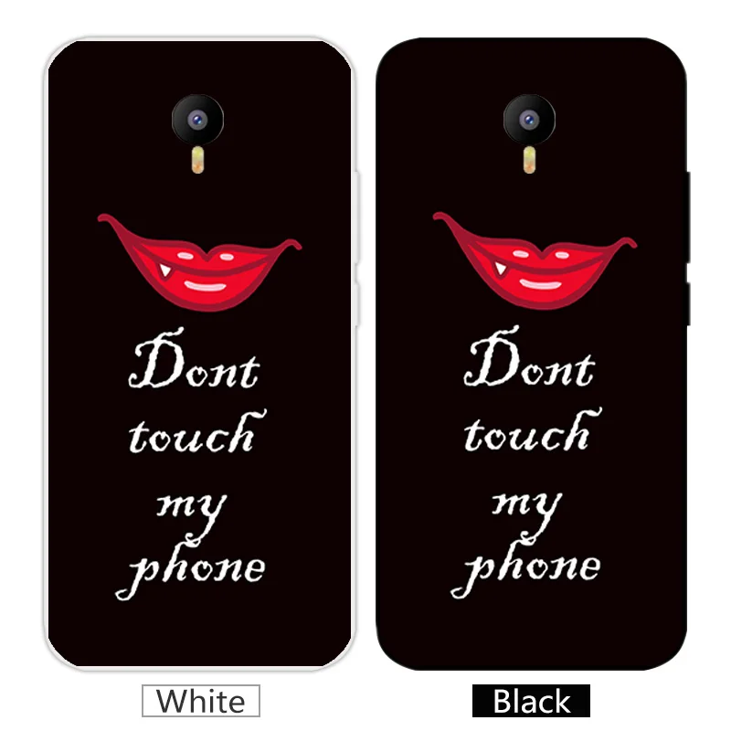 Мягкие ТПУ для Meizu M2 Note модные телефонные чехлы Coque 5 дюймов Череп силиконовый