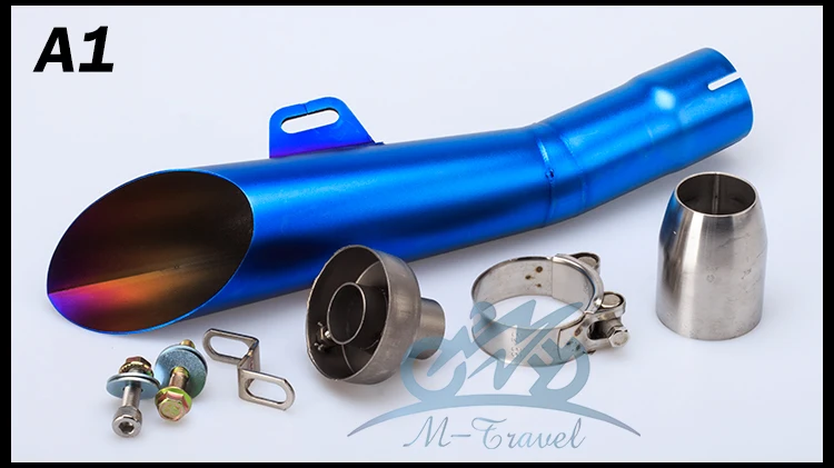 Мотоцикл из нержавеющей стали для GP HP Глушитель Трубы без шнуровки R6 с DB убийца