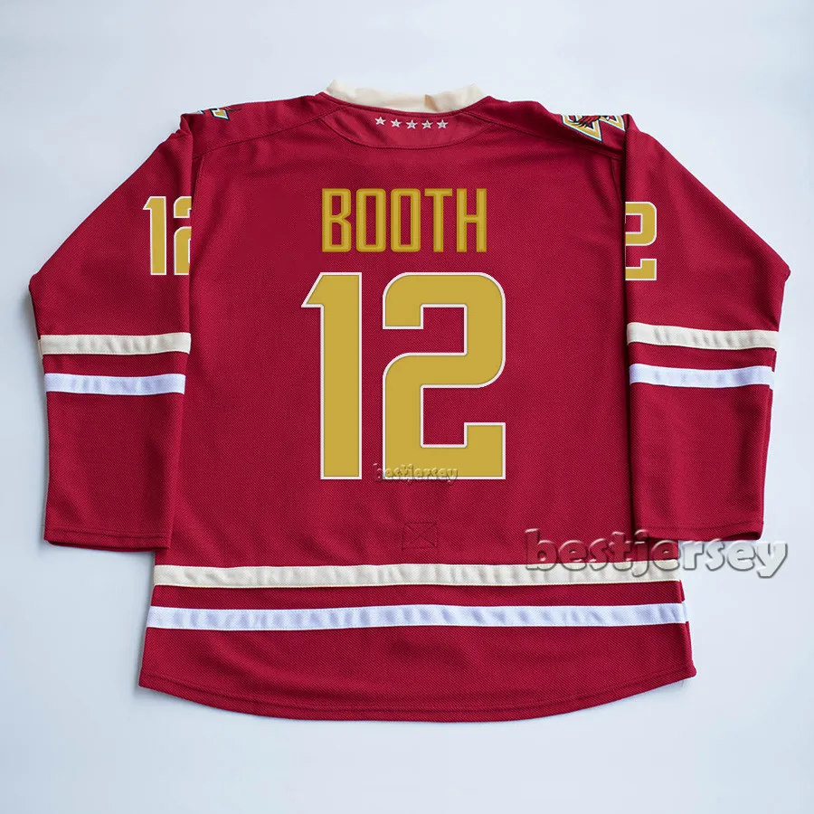 Kowell Бостон Колледж 12 Майк booth прошитой Хоккей Джерси|stitched hockey jerseys|hockey jerseyboston college |