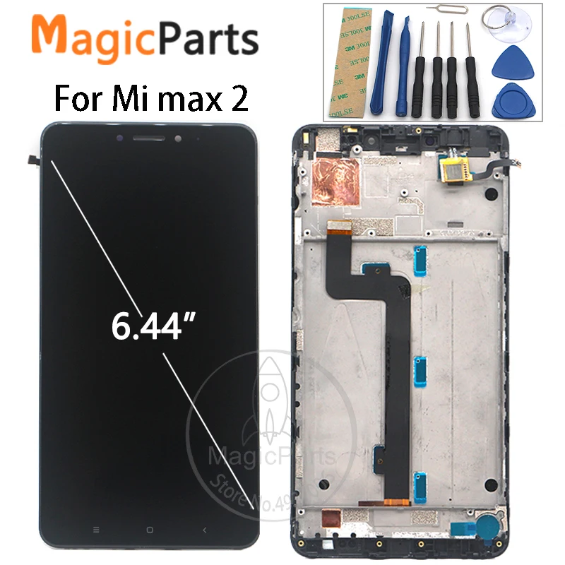 ЖК-дисплей 6 44 дюйма 1920x1080 IPS для XAOMI MI MAX 2