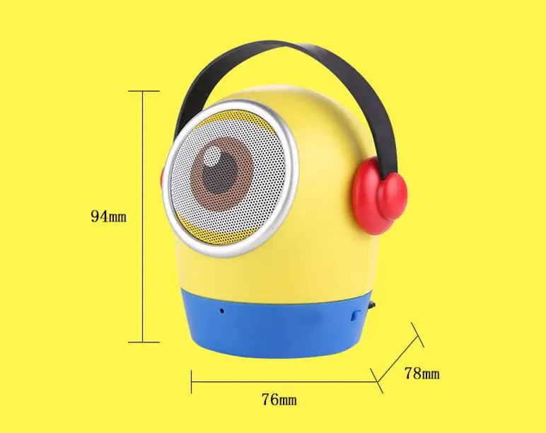 Модный мини-динамик, Bluetooth, портативный динамик, TF карта, беспроводной динамик, детский мультяшный подарок, поддержка зарядного устройства