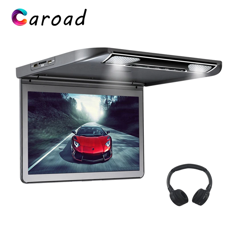 Caroad 10 1-дюймовый флип-монитор с креплением на крыше Полноразмерным экраном 13 3*1920