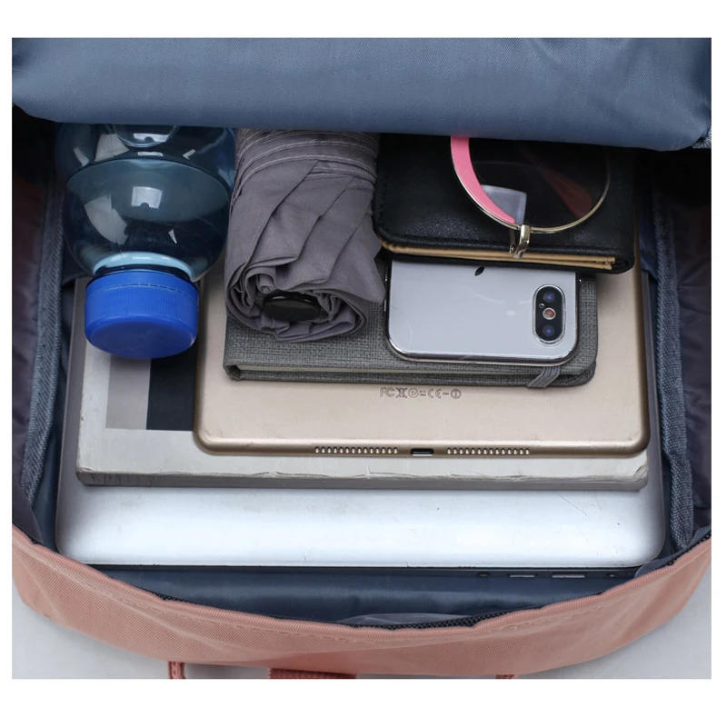 Японские и корейские женские водонепроницаемые нейлоновые рюкзаки рюкзак для