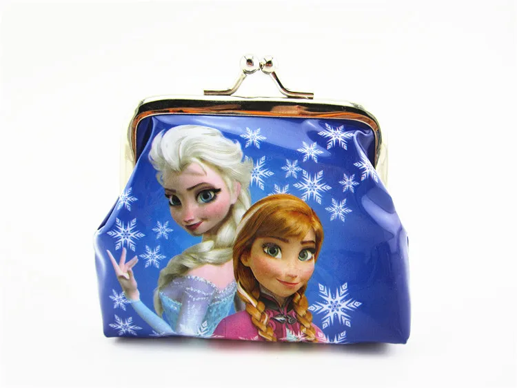 1pcDisney Мультфильм Дети Замороженные портмоне Эльза оболочки сумка девочка подарок на день рождения пакет кукла аксессуары косметическая игрушка сумка для хранения