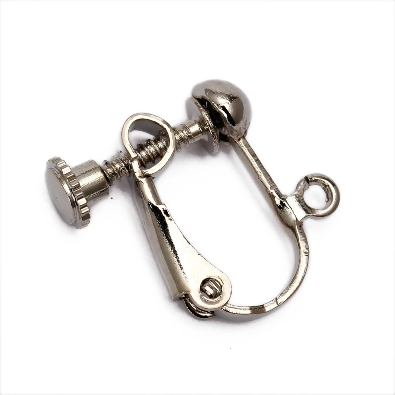 Винтажные медные зажимы для ушей с клипсой заглушки сережек-гвоздиков