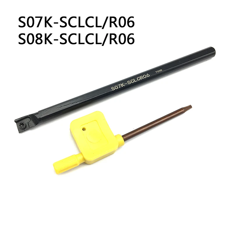

1 шт. S07K-SCLCL06 S07K-SCLCR06 S08K-SCLCL06 внутренний токарный инструмент держатель ЧПУ режущие инструменты