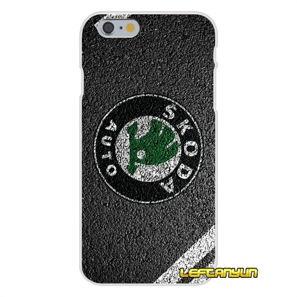 Автомобиль Skoda логотип Тонкий силиконовый чехол для телефона samsung Galaxy S3 S4 S5 мини S6