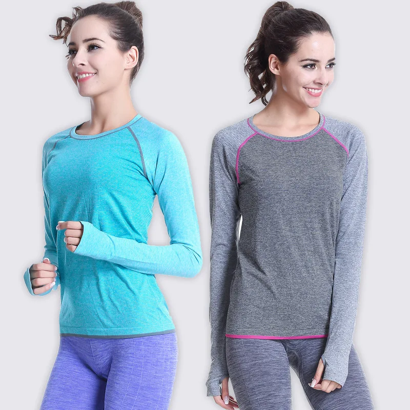 2016 женская спортивная одежда футболки для занятий спортом фитнесом топы бега