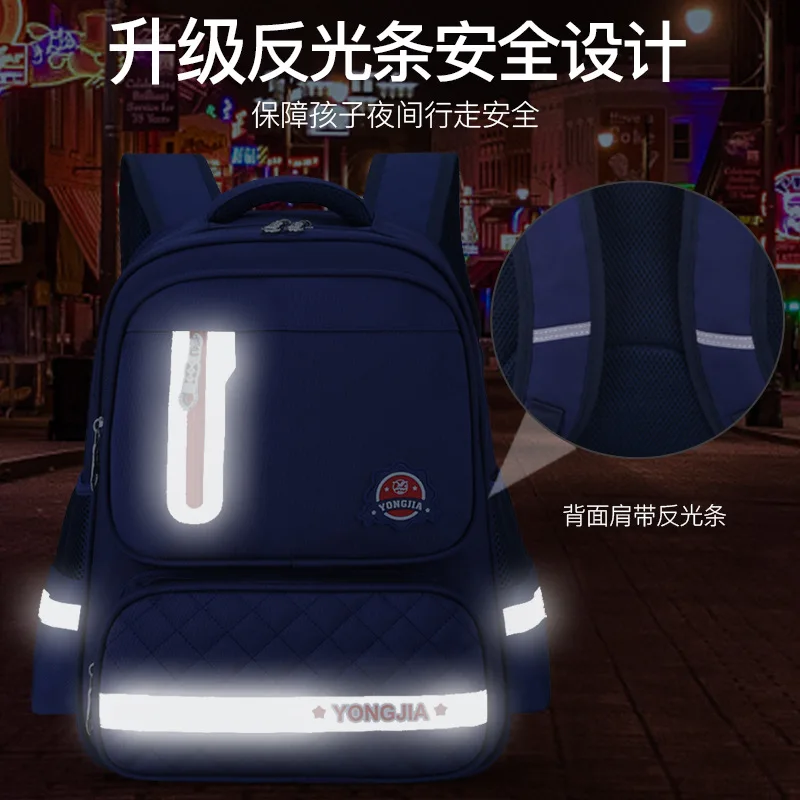 

Kids School Bags Orthopedic Backpack Schoolbag Waterproof Nylon School Bags For Girls Boys Children Backpacks Mochila Escolar