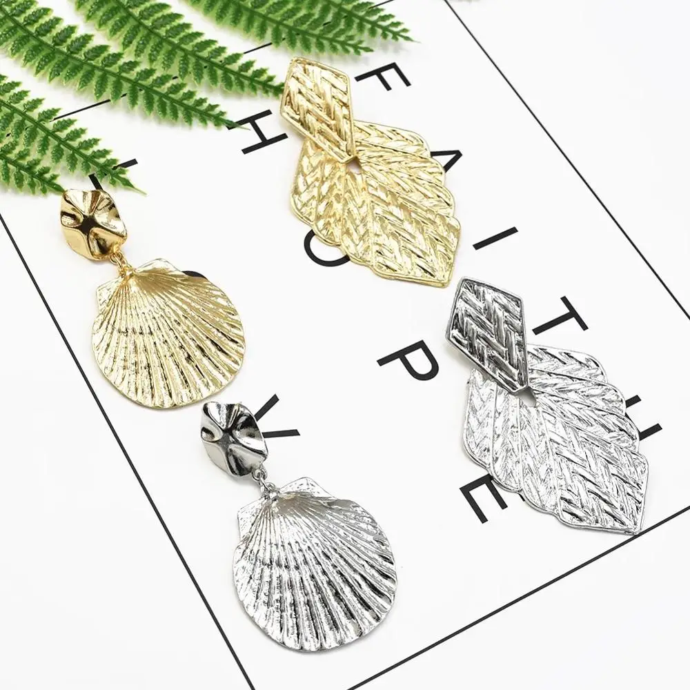 Женские массивные серьги-подвески в стиле панк | Украшения и аксессуары