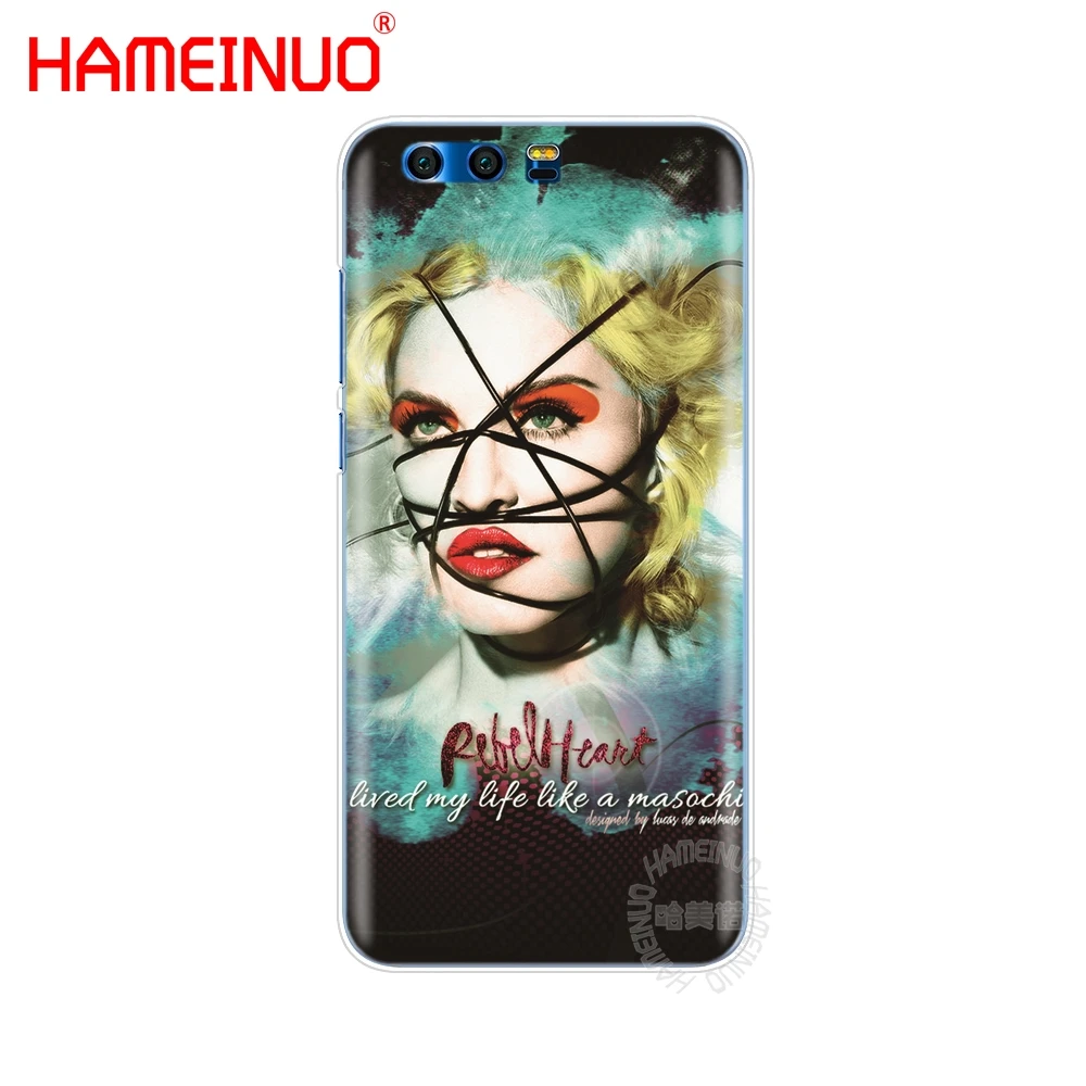 HAMEINUO The Famous Singer Madonna cell phone Cover Case for Huawei Honor 4A 5A 6A 6C 6X 8 9 NOVA PLUS LITE | Мобильные телефоны и
