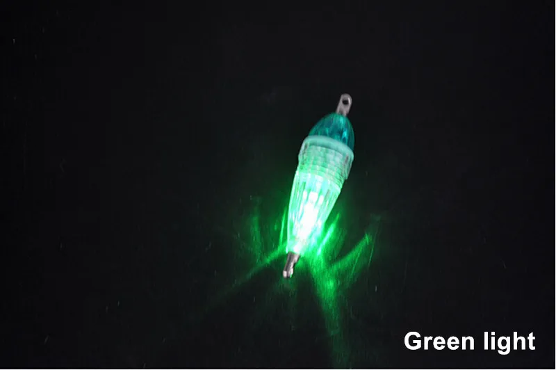 Green light S2845 2 шт./лот, мини светодиодный подводный светильник для ловли кальмаров, блесна, лампа для рыбалки, Аксессуары для рыбалки, высокое качество, поплавок - Испускаемый цвет: Green light