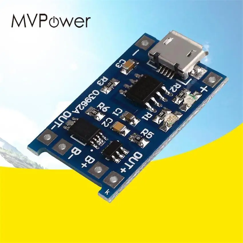 MVpower 5V 1A 24V Micro USB 18650 литий-ионная батарея защита зарядки плата зарядное устройство Модуль поддержка