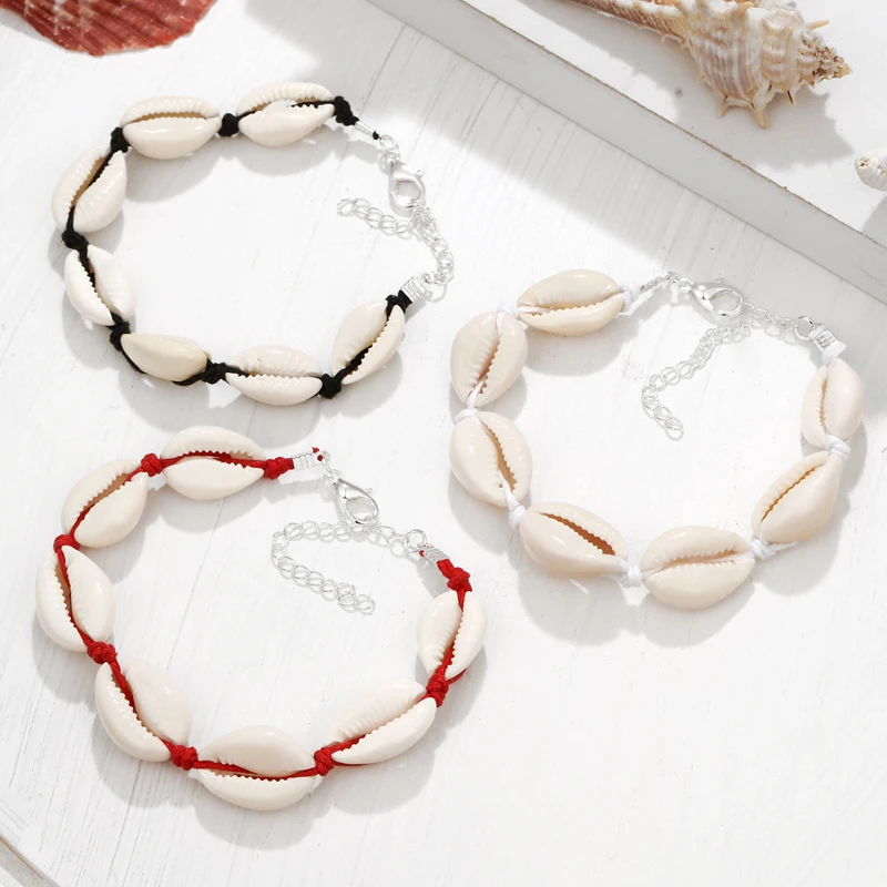 Женские богемные браслеты-цепочки ZOSHI летние браслеты с подвеской и бусинами |