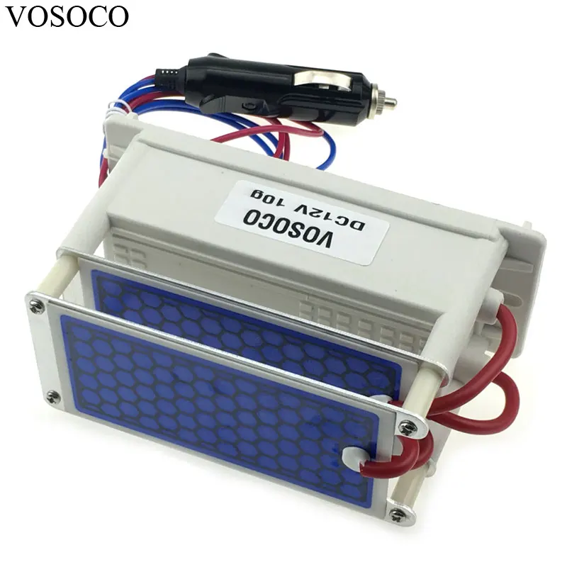 Автомобильный озоновый генератор DC12V 10 г двойной интегрированный долгий срок