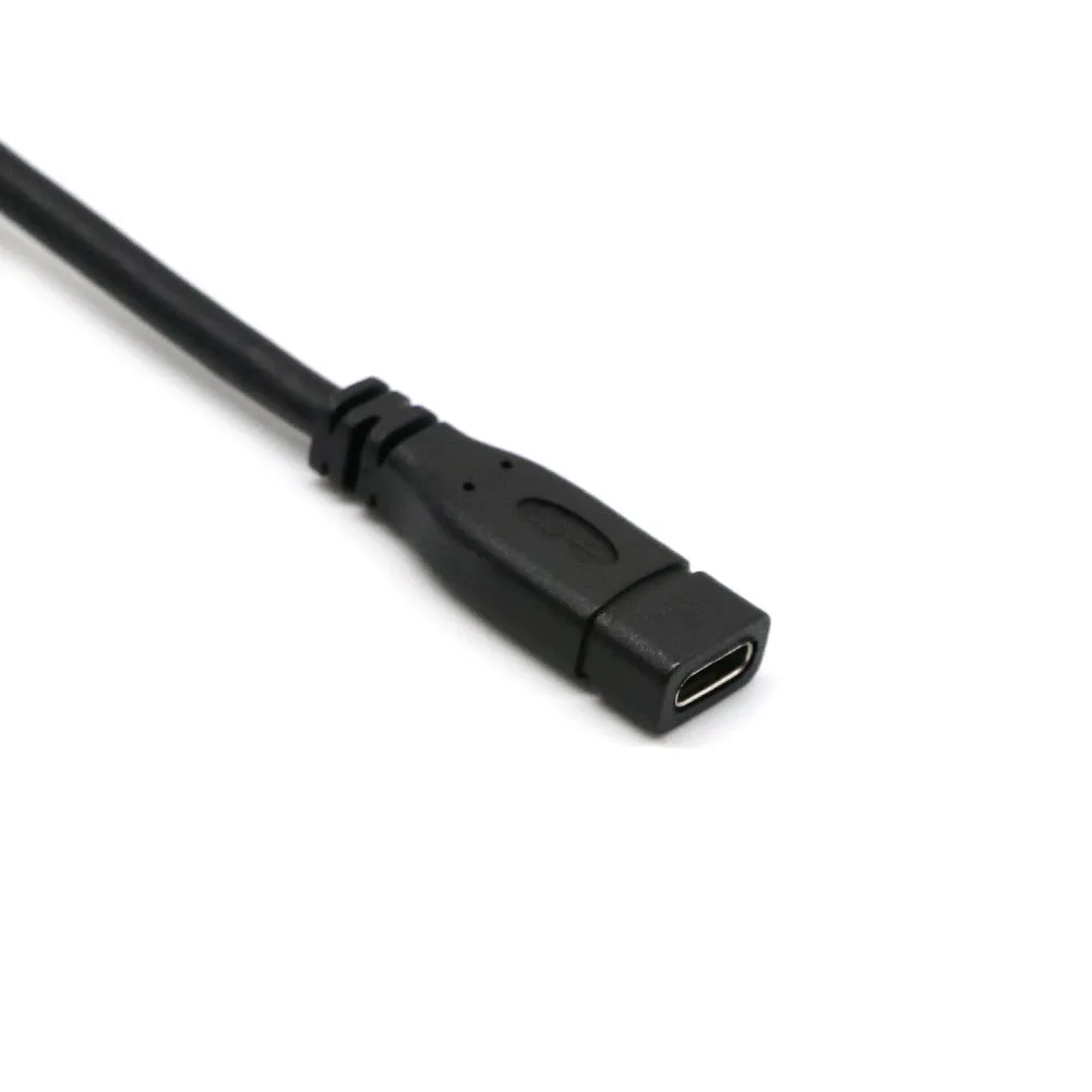 0,2 m-2 m type C аксессуары USB 3,1 части портативный удлинитель Кабель для передачи данных удлинитель для мужчин и женщин Черный Сменный прочный телефон
