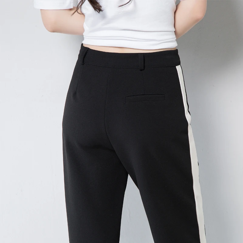 Для женщин Повседневные штаны для мужчин 2017 сезон: весна–лето Новый эластичный