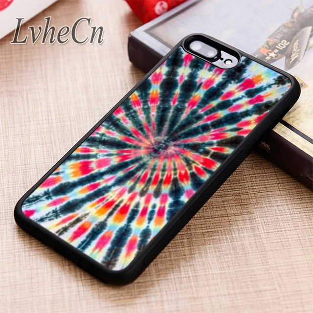 LvheCn чехол для телефона с рисунком в стиле Tie Dye iPhone 5 6 6s 7 8 plus X XR XS max 11 12 Pro Samsung Galaxy S7
