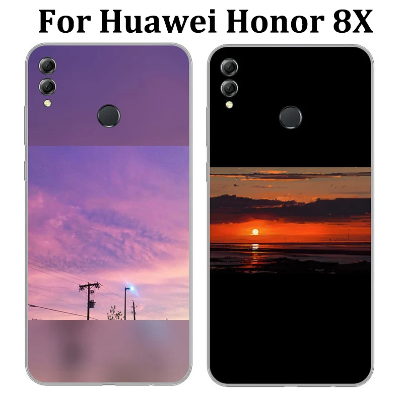 Чехол для Huawei Honor 8X жесткий чехол телефона из поликарбоната защитная оболочка 8 X