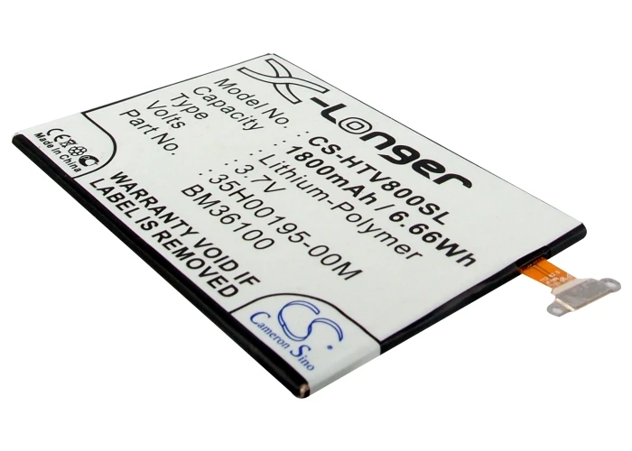 Аккумулятор Cameron Sino 1800 мАч 35H00195-00M BM36100 для HTC One VX PM36100 Totem C2 V8 | Мобильные телефоны и