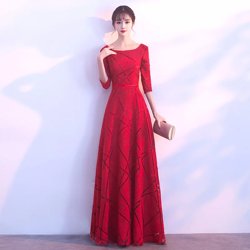 Серое элегантное вечернее платье А силуэта Robe De Soiree Формальные Длинные платья