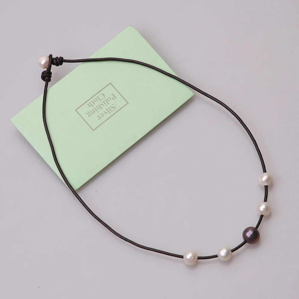 Женское жемчужное ожерелье Ambrum колье из бисера ювелирное изделие ручной работы