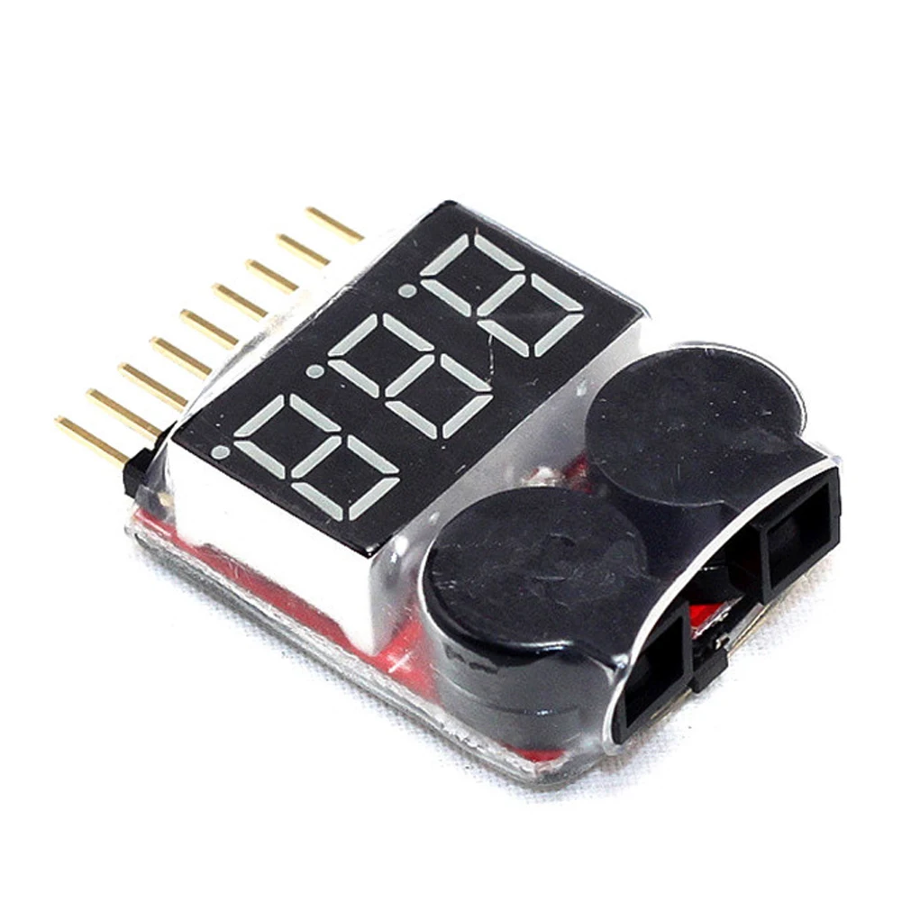 RC Lipo батарея низкого напряжения сигнализации 1 S 8 индикатор зуммера Тестер