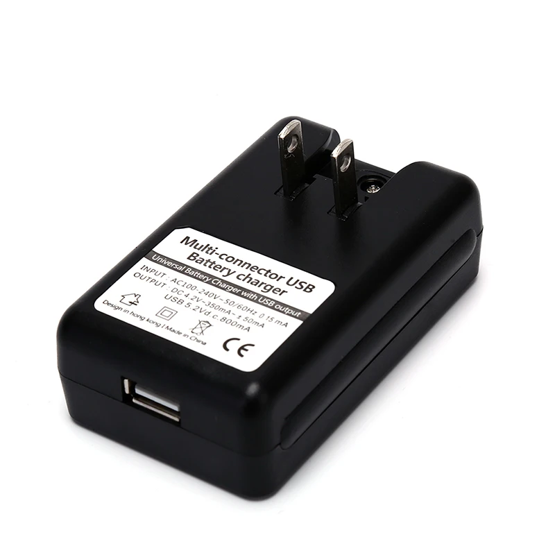 США Мобильное зарядное устройство Универсальный ЖК-экран индикатора usb-порт сотовый телефон смарт-зарядное устройство s зарядное устройство+ розничная коробка - Тип штекера: США