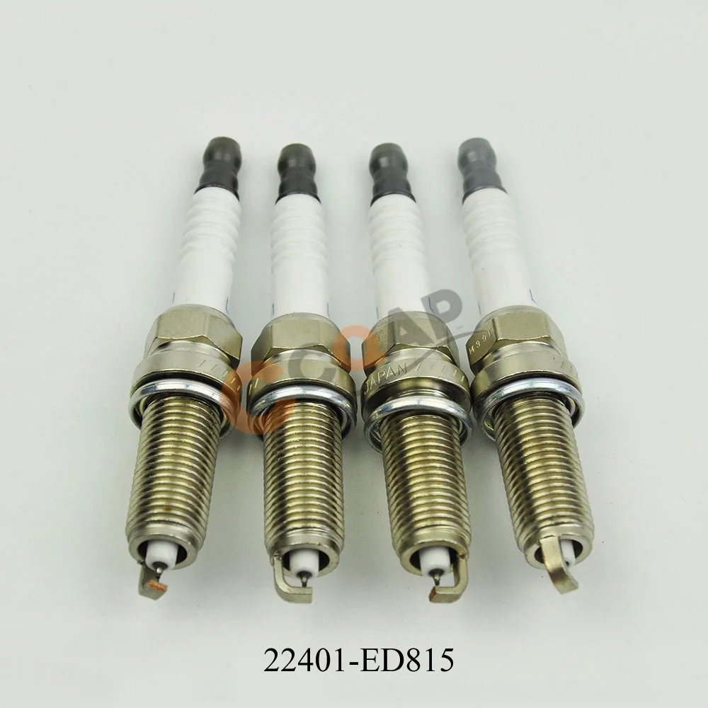 4 шт./лот иридиевая Свеча зажигания 22401-ED815 22401-EW61C 22401-CK81B 224015M015 22401JA01B 22401-1P116 для Nissan Versa Altima
