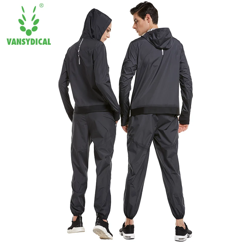 Vansydical potend Спортивная одежда для влюбленных спортивная куртка бега штаны набор